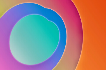 ゆっくりと回転するカラフルな背景