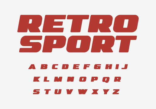 Premium Vector  Vintage lettering set with word athletic club