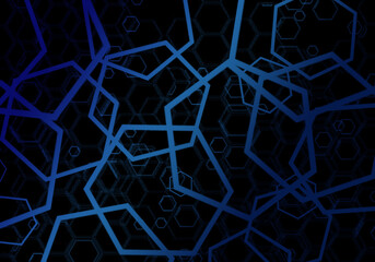 Colorful abstract geometric pattern. Concepts and ideas.