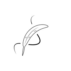 feather pen