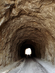 tunnel in the cave