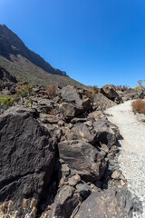 View of Gran Canaria from the valley of Arteara