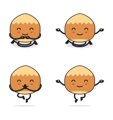 Hazelnut cartoon character