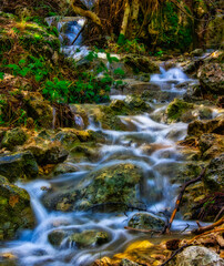 Rio en larga exposición