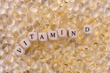 Lots of vitamin D3 capsules.
Flat lei