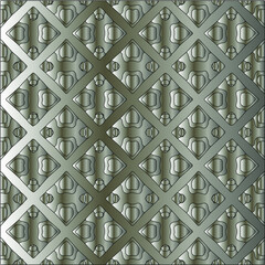  steel metallic gradient with a repeating pattern. Abstract metallic background.