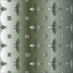  steel metallic gradient with a repeating pattern. Abstract metallic background.