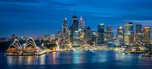 Fensteraufkleber Stadtbild von Sydney © anekoho