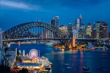 Poster Cityscape image of Sydney © anekoho