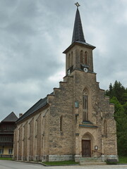 Fototapeta na wymiar Church in Neuhaus in Lower Austria, Austria, Europe 