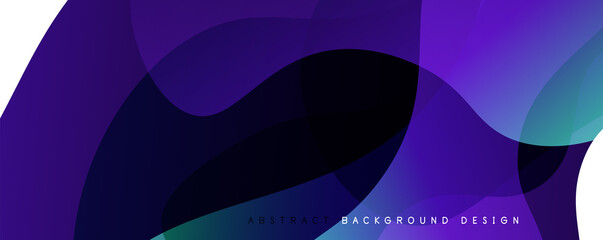 Trendy simple fluid color gradient abstract background with dynamic wave line effect. Vector Illustration For Wallpaper, Banner, Background, Card, Book Illustration, landing page