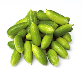 Coccinia grandis, ivy gourd known as a scarlet gourd, Indian tindora, tindi, tendli and kowai fruit.