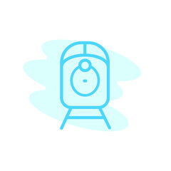Illustration Vector Graphic of Train icon