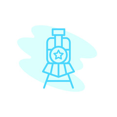 Illustration Vector Graphic of Train icon