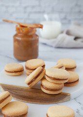 Dulce de Leche and Coconut Alfajores