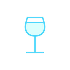 Illustration Vector Graphic of Wineglass icon