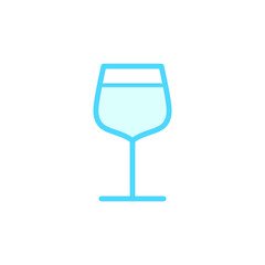 Illustration Vector Graphic of Wineglass icon
