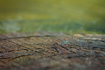 Extreme close up of acrylic paint texture