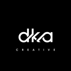 DKA Letter Initial Logo Design Template Vector Illustration