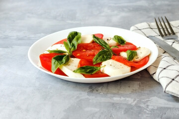 Caprese - Italian Salad With Cherry and mozzarella