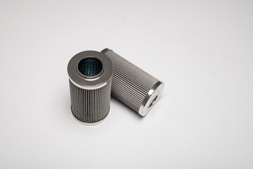 oil filters for cars on a white background