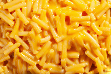 American creamy macaroni and cheese pasta