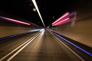 Tunnelblick - sichtbare Geschwindigkeit