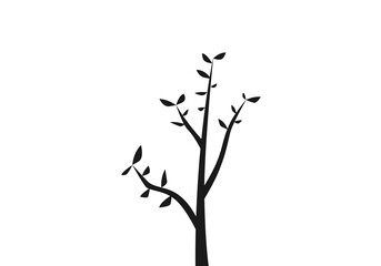 Tree Flowers Icon Four Branch