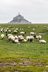 Mont Saint-Michel, in Normandy