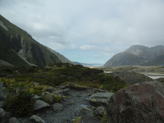 landscape with clouds