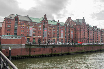 Obraz premium Hamburg Germany, city center 