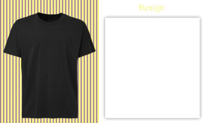 Light black short sleeve t-shirt design,  kaos hitam lengan pendek