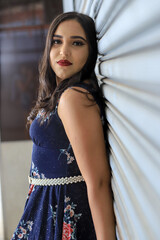 Modelo Feminino Retrato linhas guias