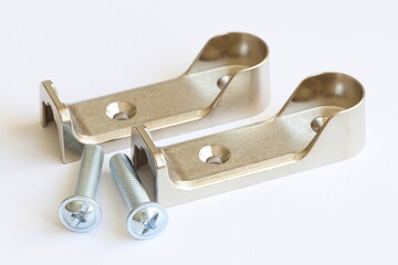 Small furniture bumpers for cabinet doors. Furniture fittings. 