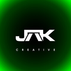 JAK Letter Initial Logo Design Template Vector Illustration © makrufi