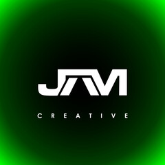 JAM Letter Initial Logo Design Template Vector Illustration