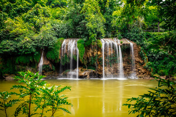 Sai Yok Lek waterfall in Sai Yok National Park, Kanchanaburi, Thailand