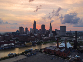Cleveland Ohio Sunrise