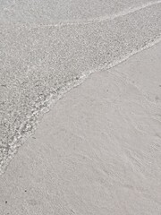 footprints on the sand
