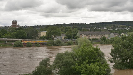 Fototapeta na wymiar Hochwasser Trier Juli 2021