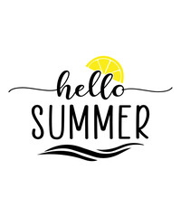 Hello summer, Summer SVG, Beach SVG, SVG bundle