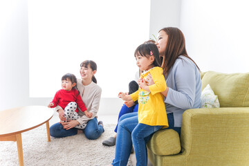 ママ友と子供たち