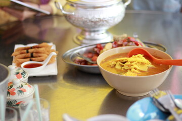 Fusion food for background