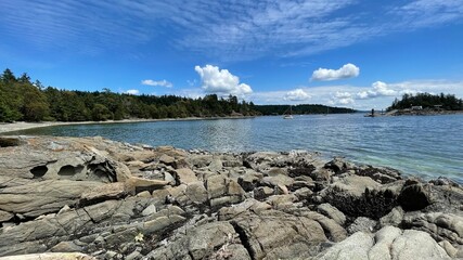 lake in the mountains
