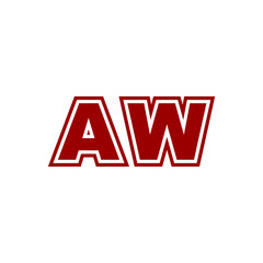 Logo stands for A and W