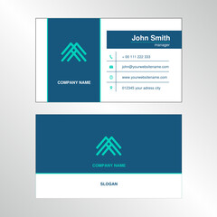 Business card. Vector graphic design.