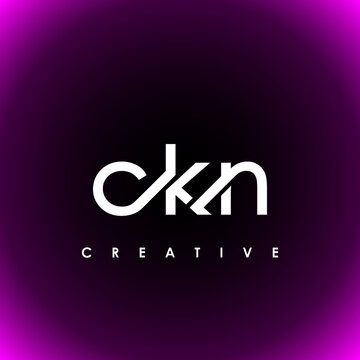 CKN Letter Initial Logo Design Template Vector Illustration