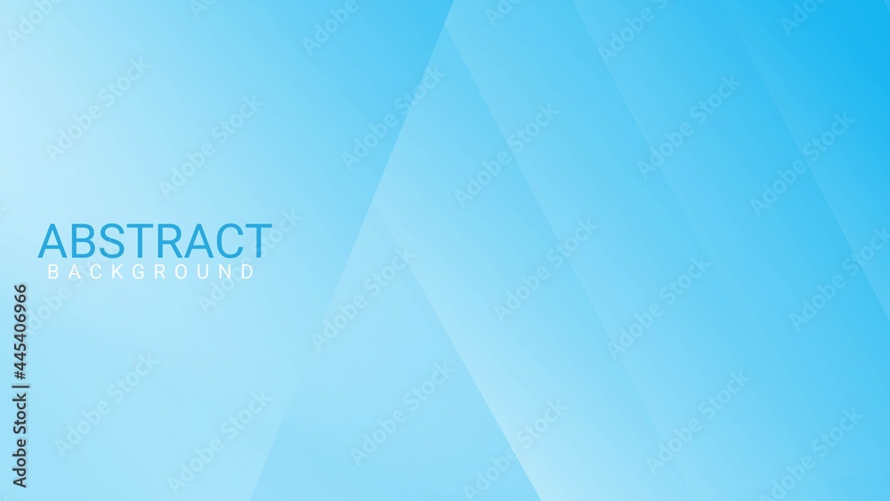 Poster blue and white gradient abstract background. vector illustration