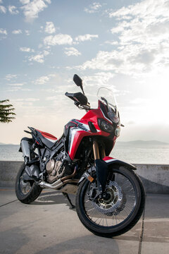 Honda Africa Twin is a dual-sport motorcycle made by Honda. This model is the 1,000 cc parallel-twin CRF1000L.