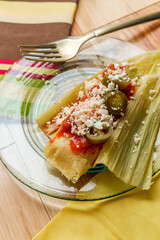 Chili Cheese Corn Tamale